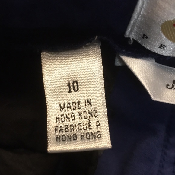 Talbots velour pants - size Petite 10 - Picture 3 of 8